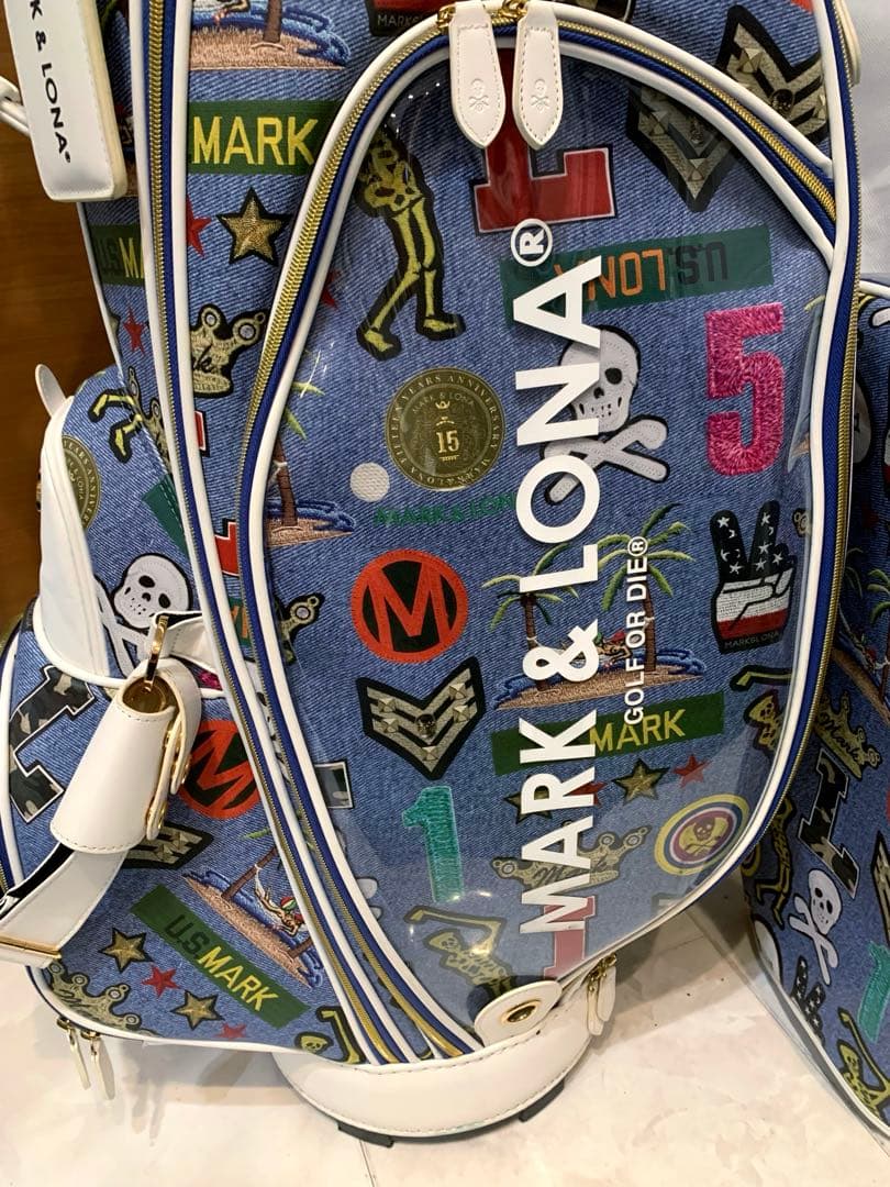 即完売　正規品　良品限定　マークアンドロナ　MARK＆LONA キャディバッグ