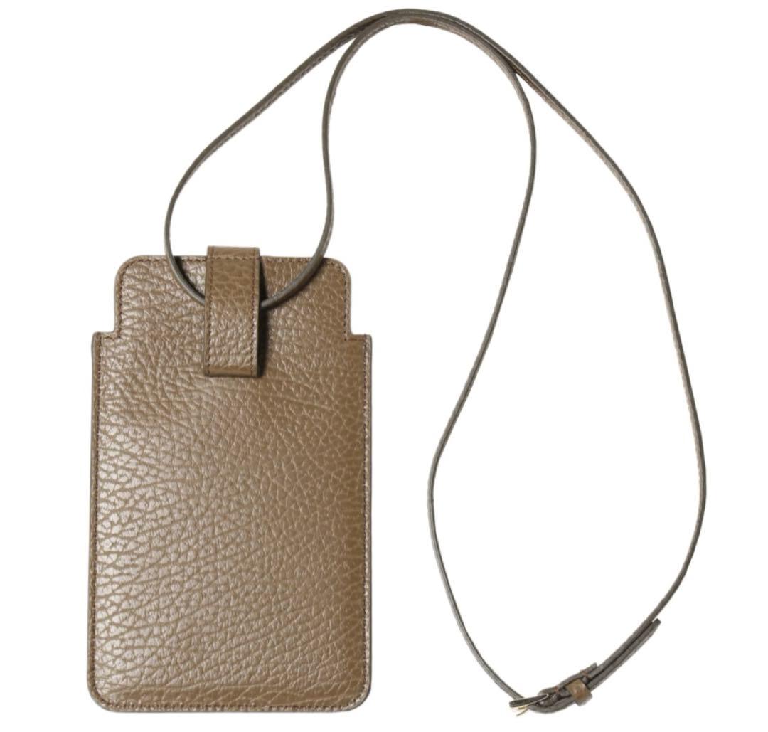 メゾンマルジェラ ステッチ スマホショルダーバッグ