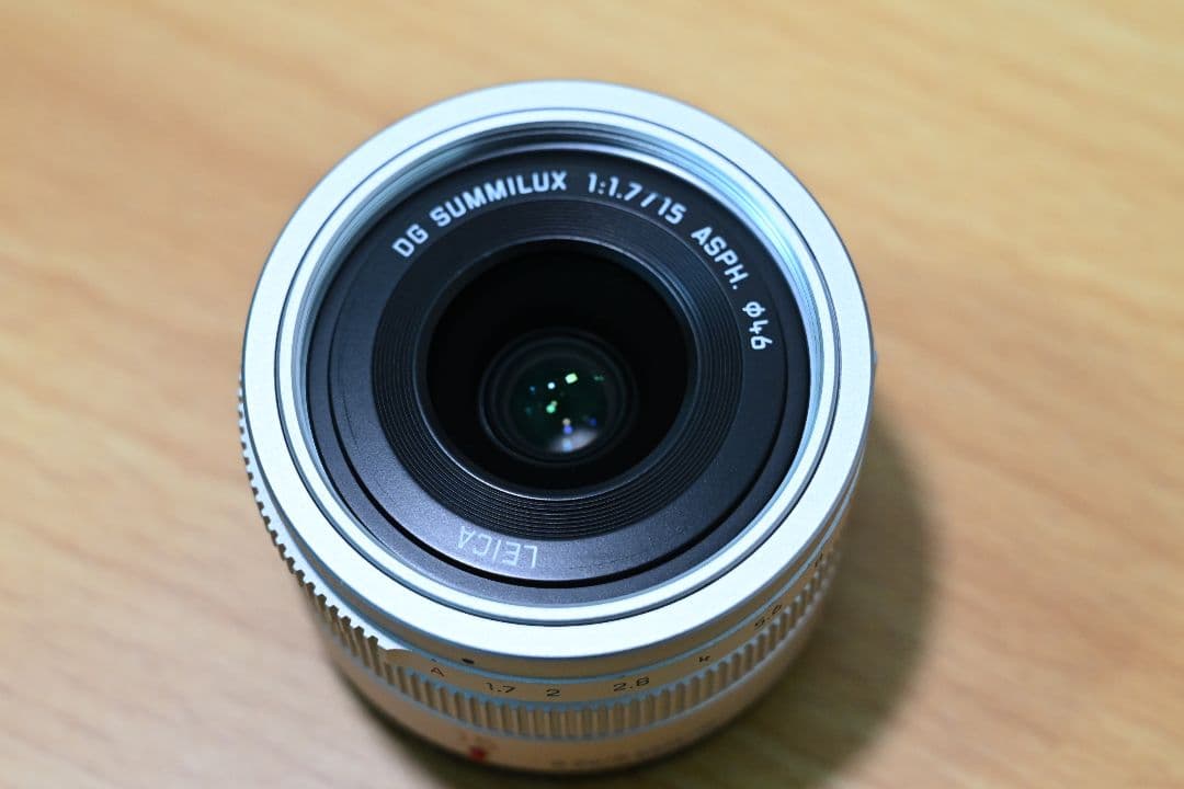 Panasonic 15mm F1.7 シルバー
