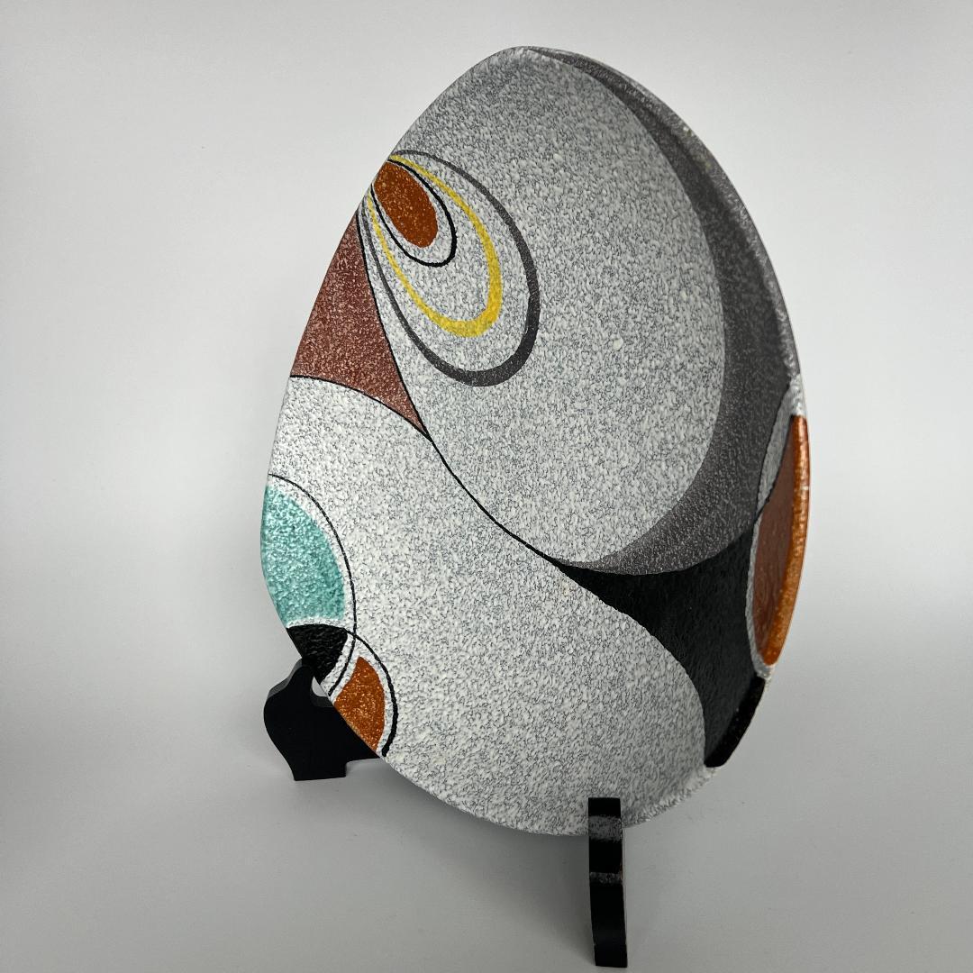 センターピース 1950年代 オランダ製 ゴーダ窯 ミッドセンチュリー 北欧