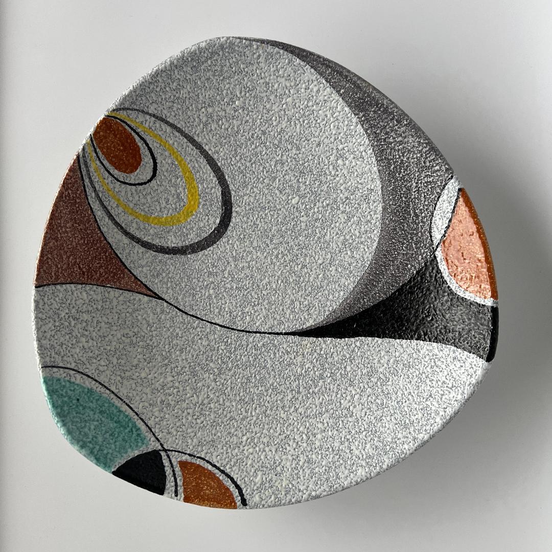 センターピース 1950年代 オランダ製 ゴーダ窯 ミッドセンチュリー 北欧