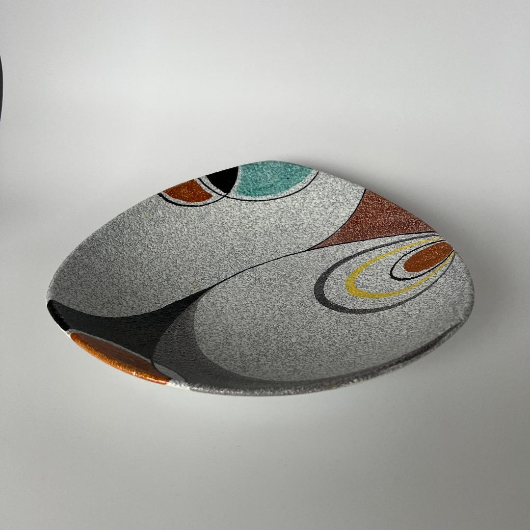 センターピース 1950年代 オランダ製 ゴーダ窯 ミッドセンチュリー 北欧