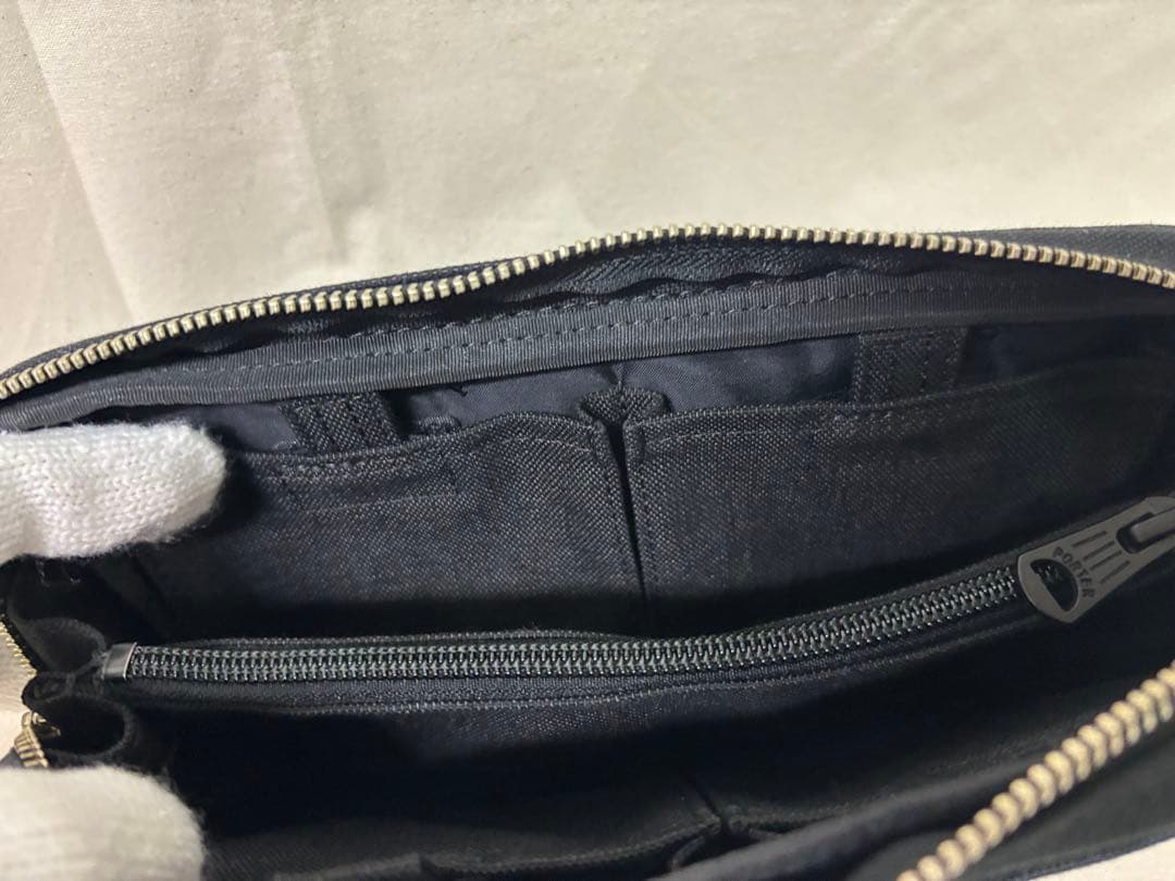 PORTER スモーキー　ブラック ショルダーバッグ クラッチバッグ