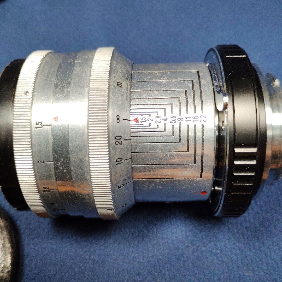 Carl Zeiss Jena Biotar 75mm f1.5 OH済