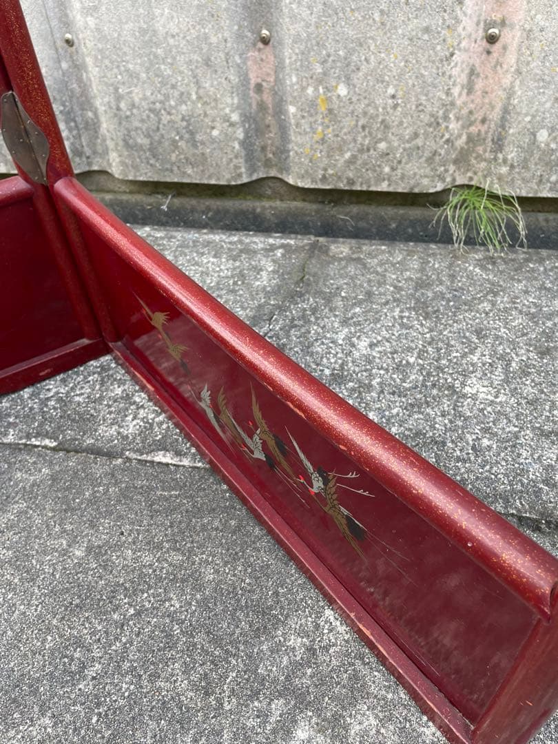 稀少/古道具/当時物/無垢材/木製/衣紋掛け/衣桁/着物掛け/31