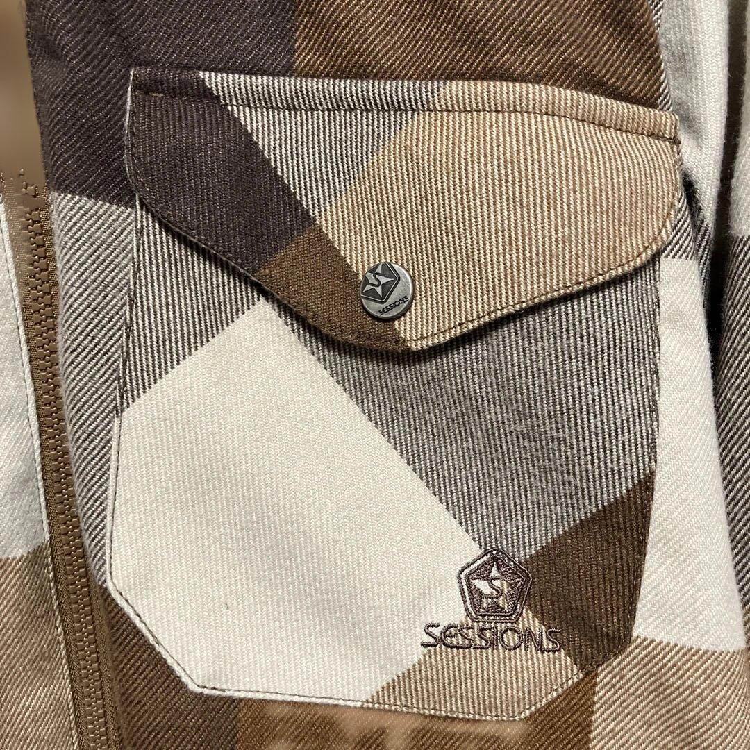 SESSIONS BONFIRE スノーボード セットアップ M ジャケット