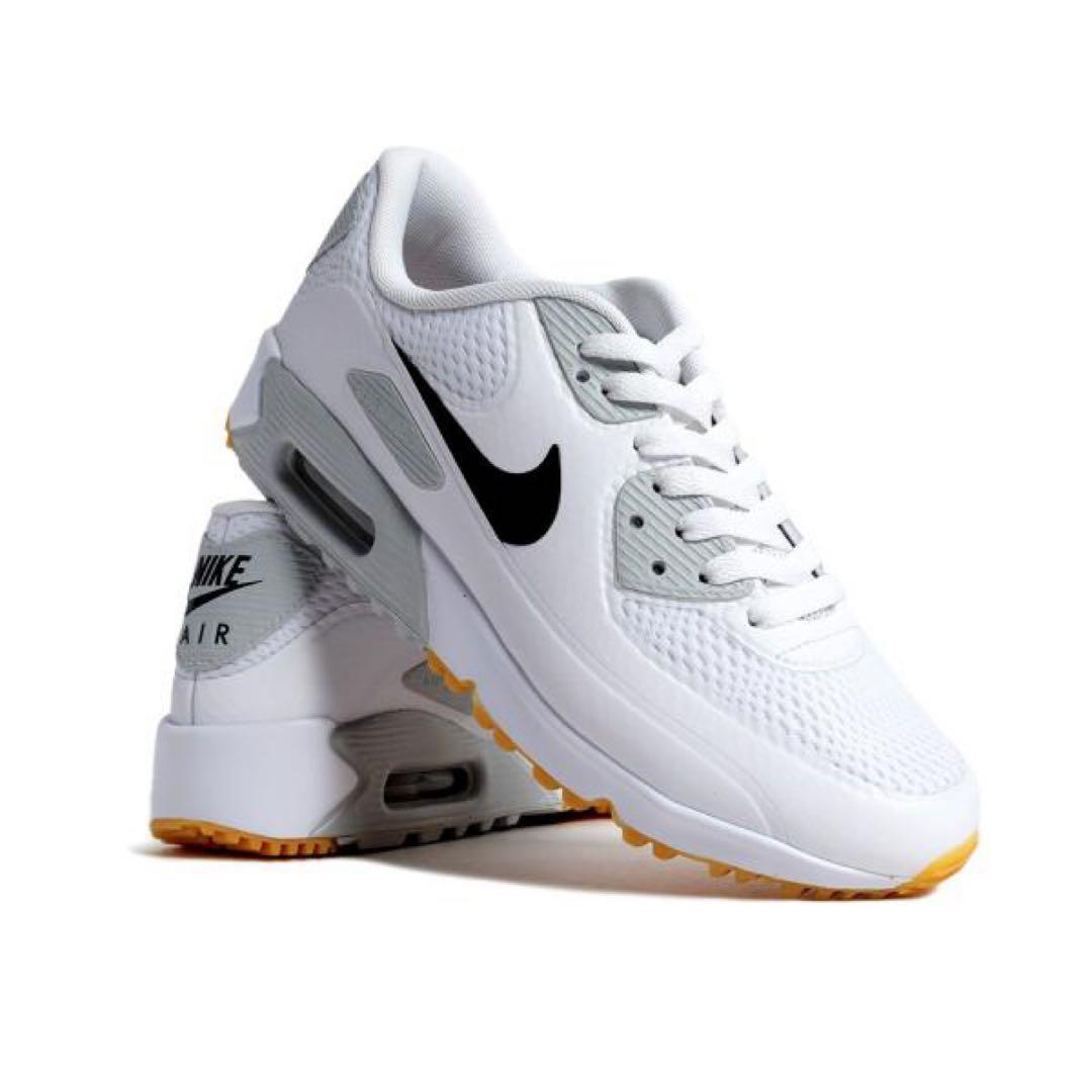 ナイキ ゴルフ 29cm エアマックス 90 シューズ スパイク 靴 白