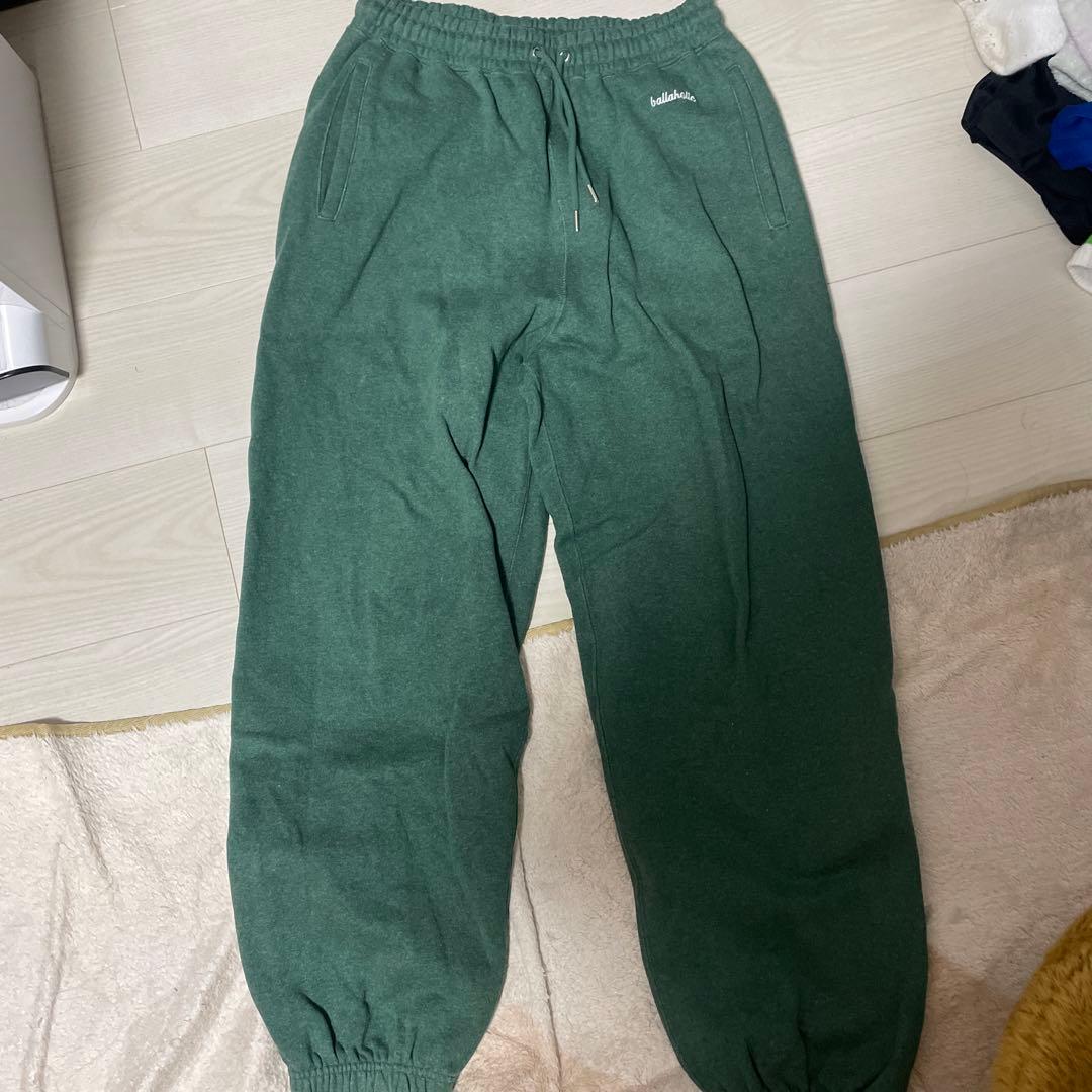 ballaholic グリーン 上下セット