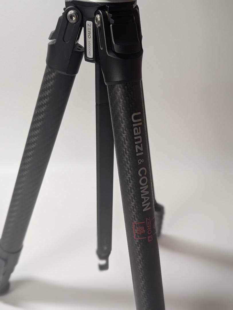 【新品同様品】Ulanzi ZERO V ビデオ用カーボントラベル三脚