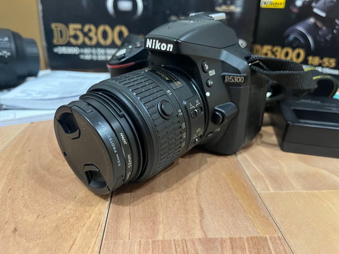 Nikon D5300 ブラック　ダブルズームキット　美品