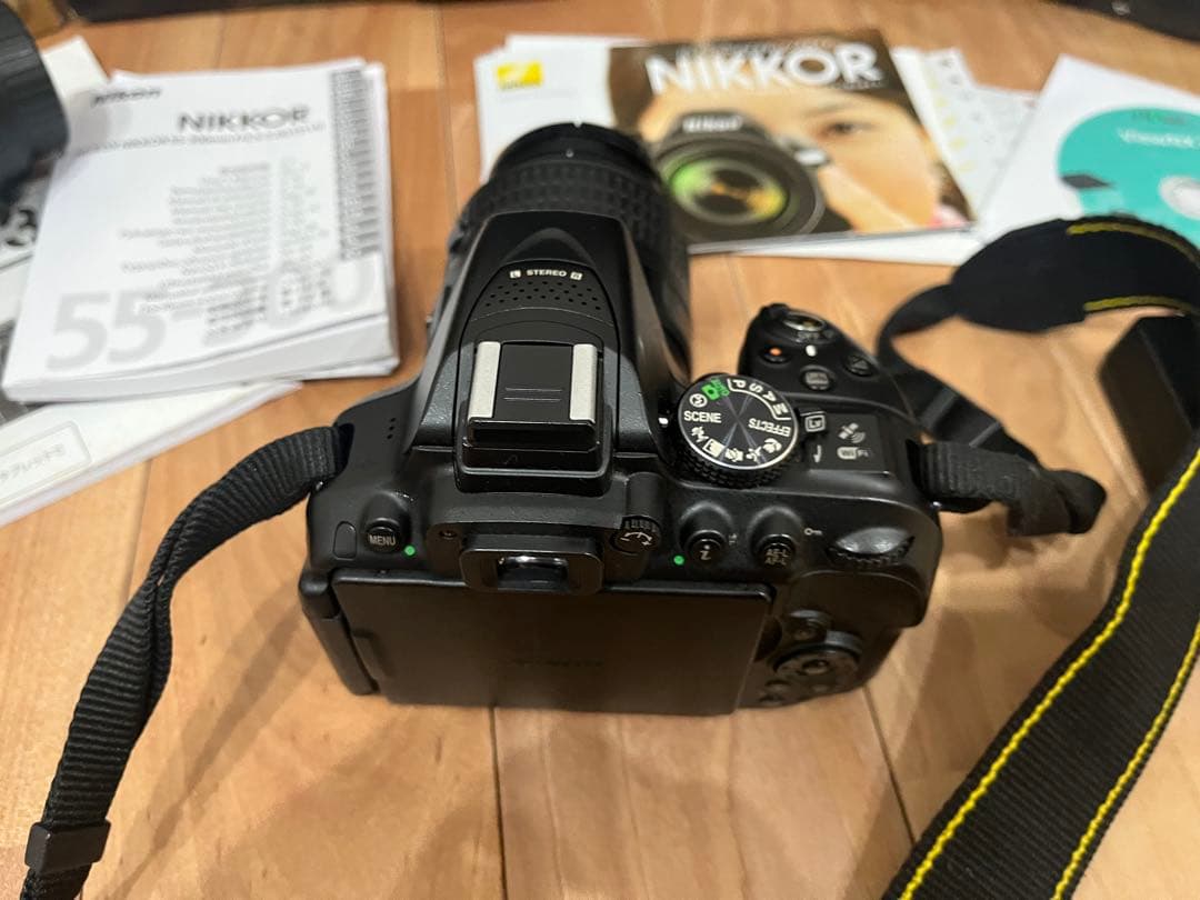 Nikon D5300 ブラック　ダブルズームキット　美品