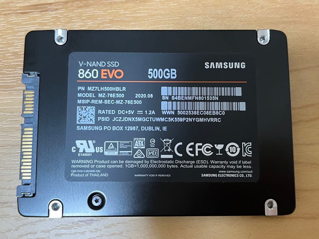 自作PC i7 2600K SSD 500GB＋ おまけ多数