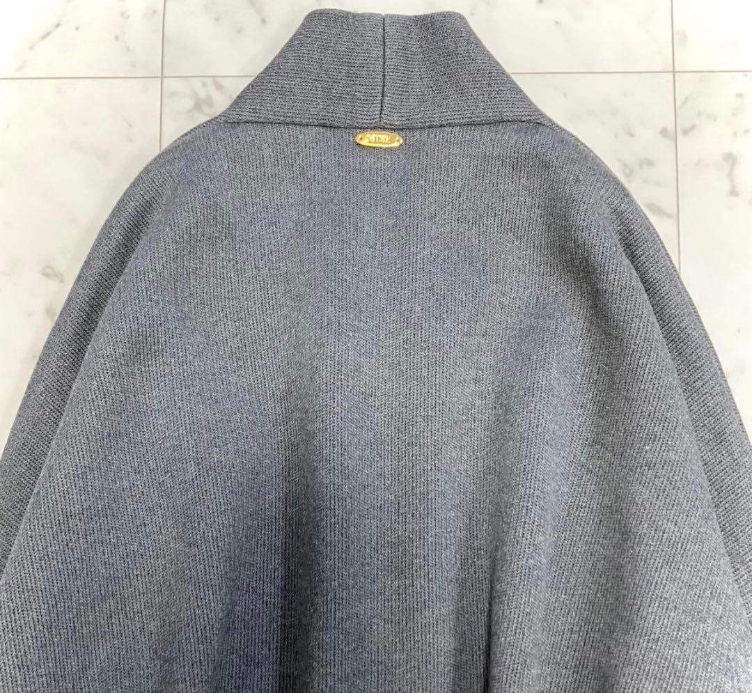 ドゥーズィエムクラス Twins cottonショートガウン コットン グレー