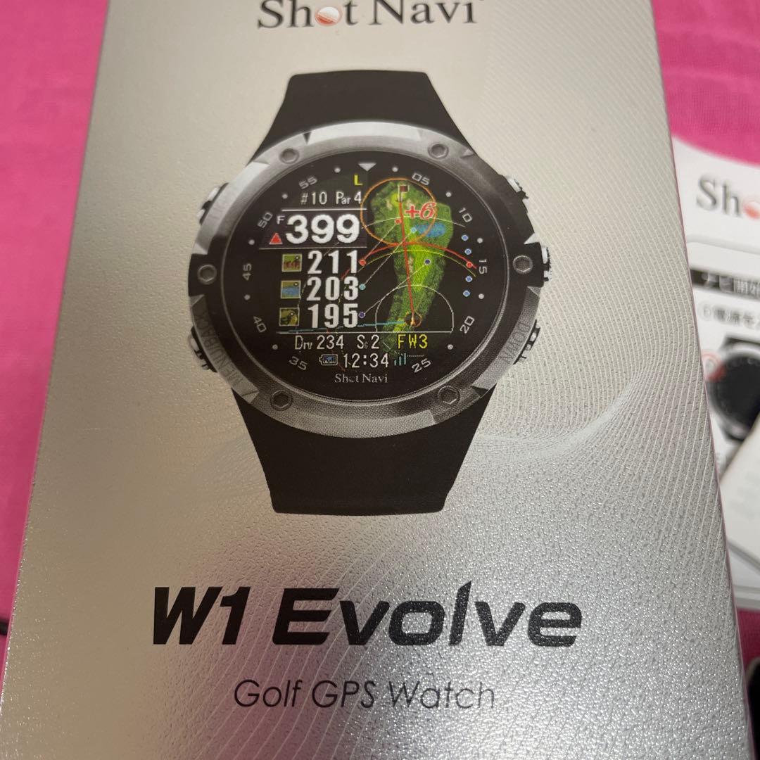 Shot Navi W1 Evolve ゴルフ GPS ウォッチ