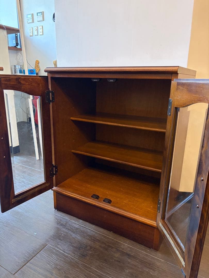 カリモク karimoku キャビネット 飾り棚 コロニアル木製 食器棚