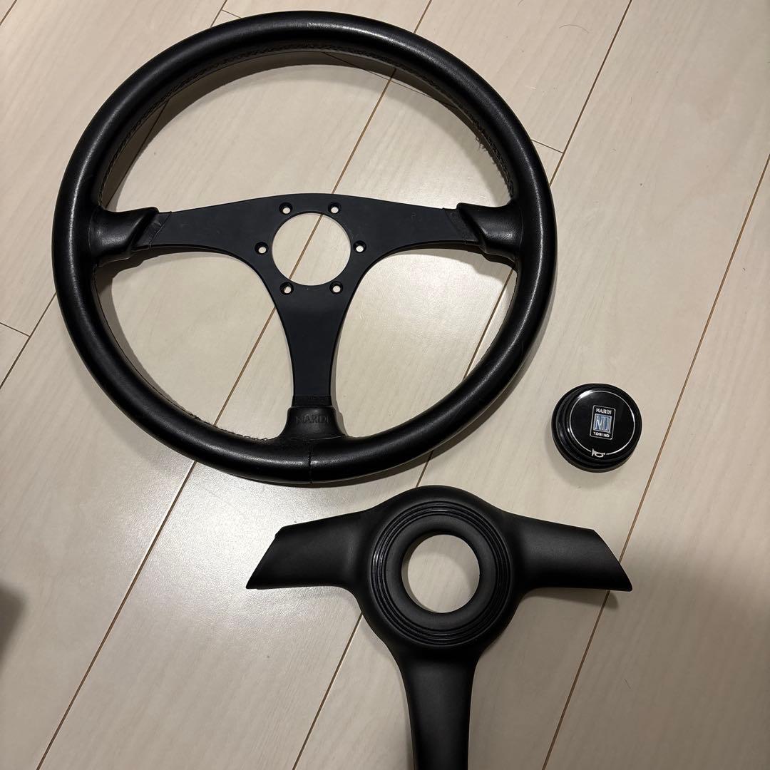 NAロードスター 純正オプション ナルディレザーステアリング