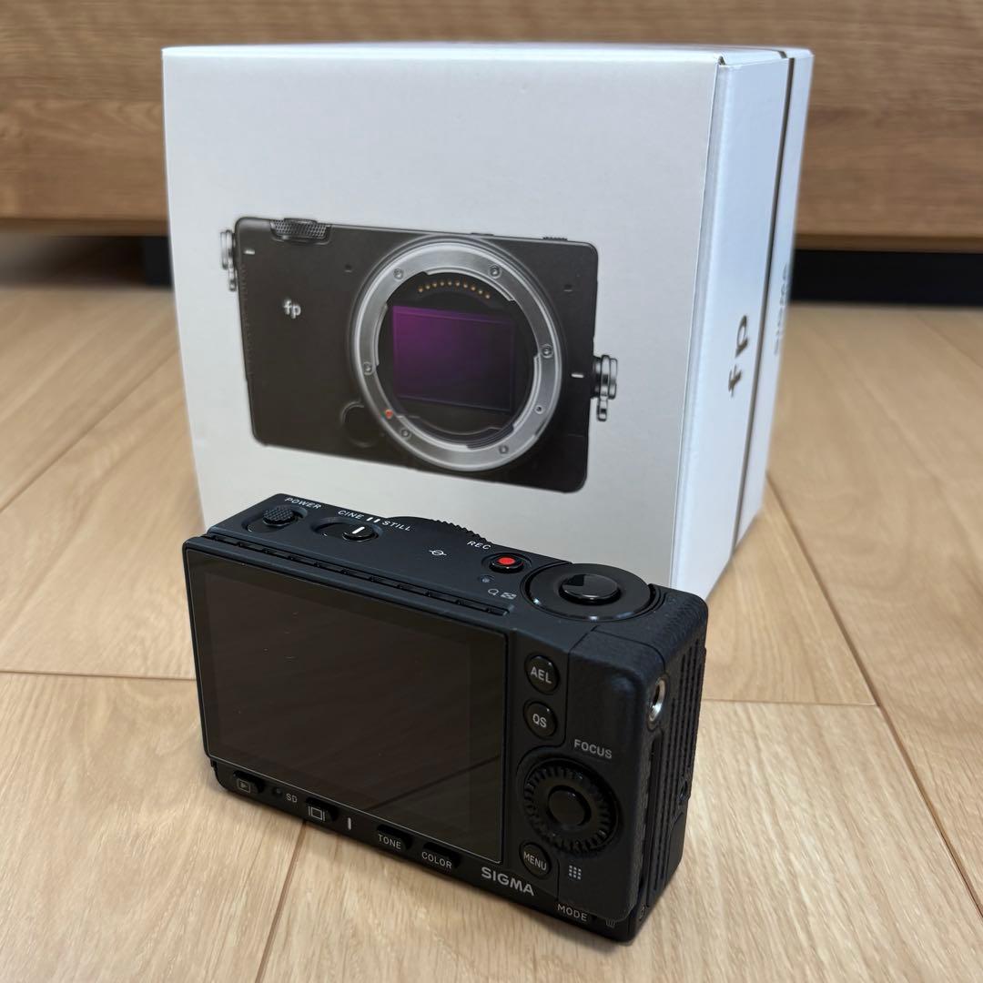 SIGMA fp 本体+付属品+追加アクセサリ 箱あり