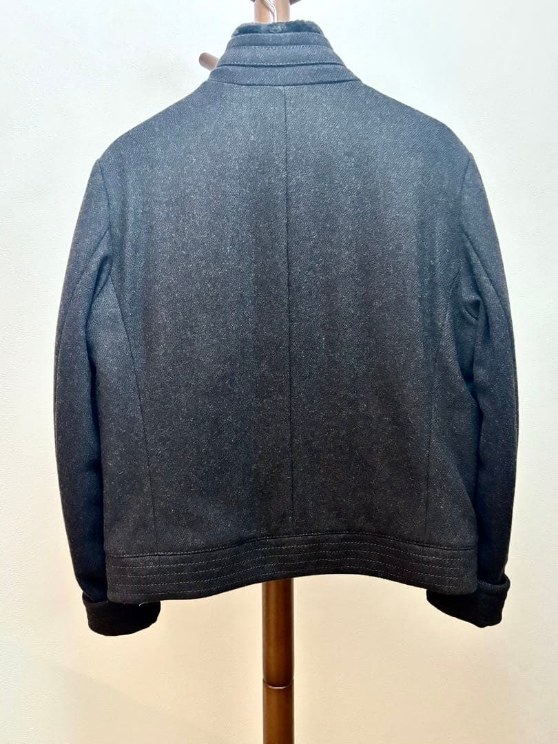Hugo boss ダークグレー ジャケット ウール