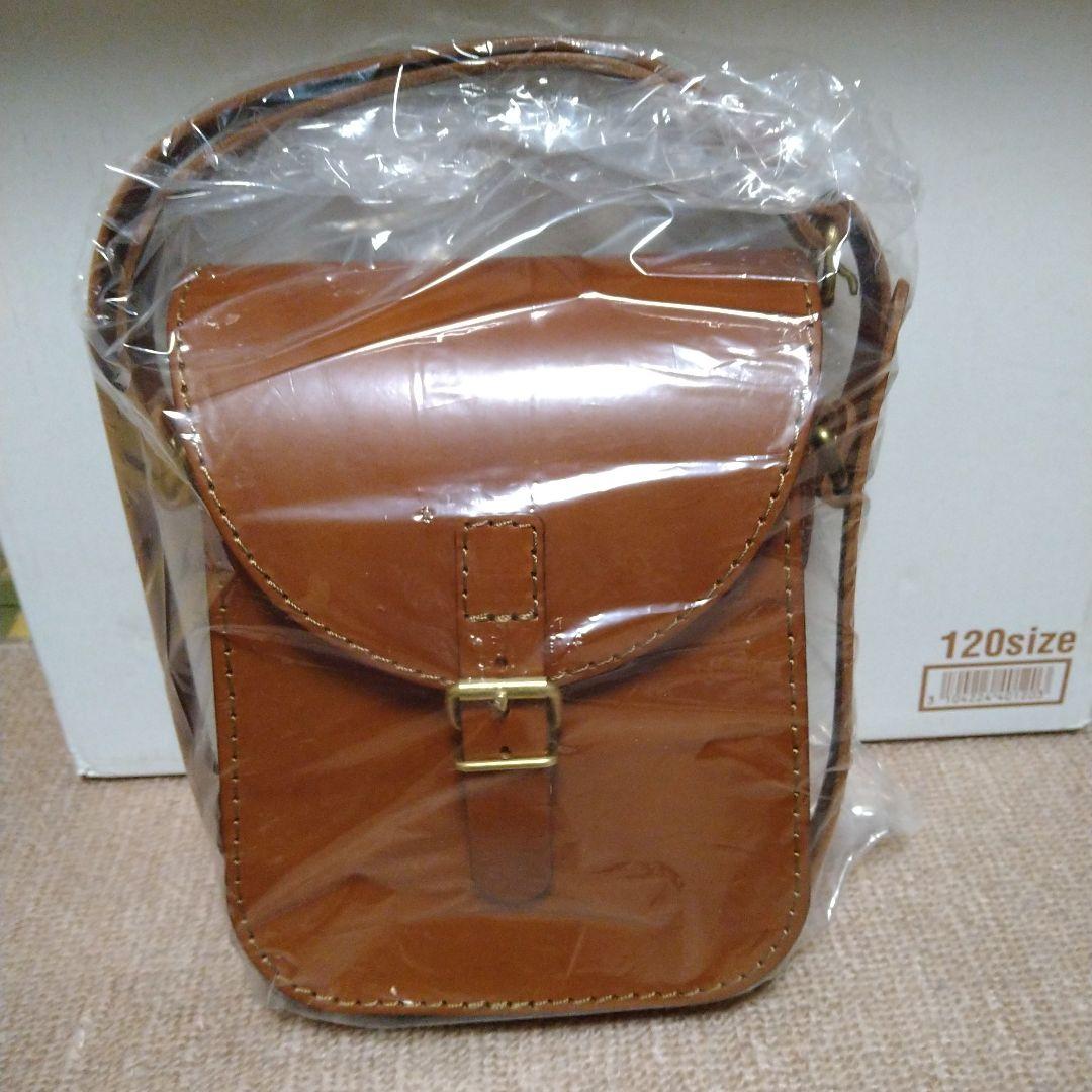 ヘルツラップフラップミニショルダー（CP-6)チョコ