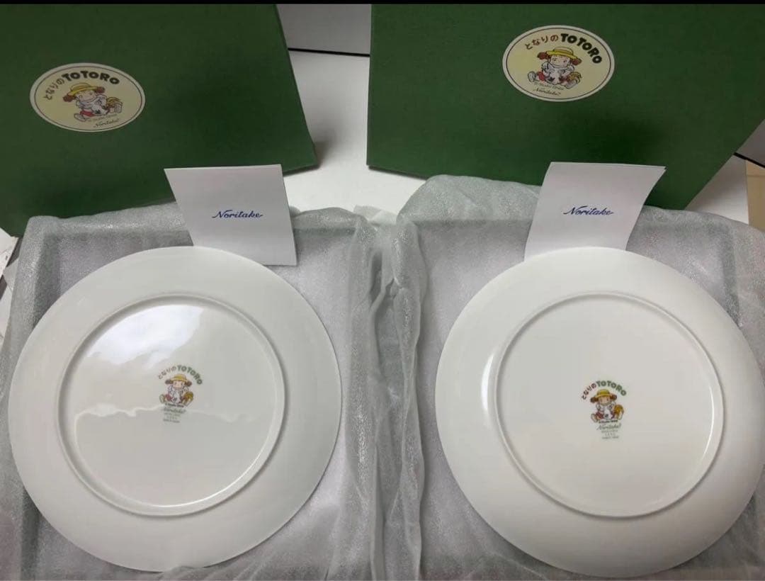となりのトトロ Noritake プレート 2枚セット