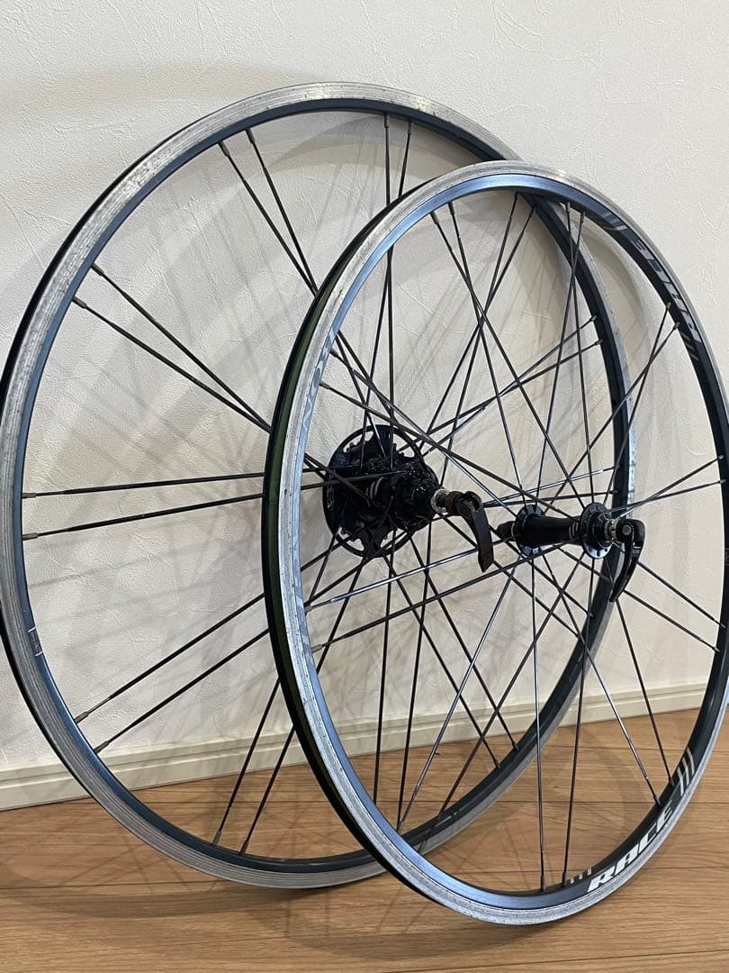 中古 -ロードバイクホイール前後セット -700C ホイール
