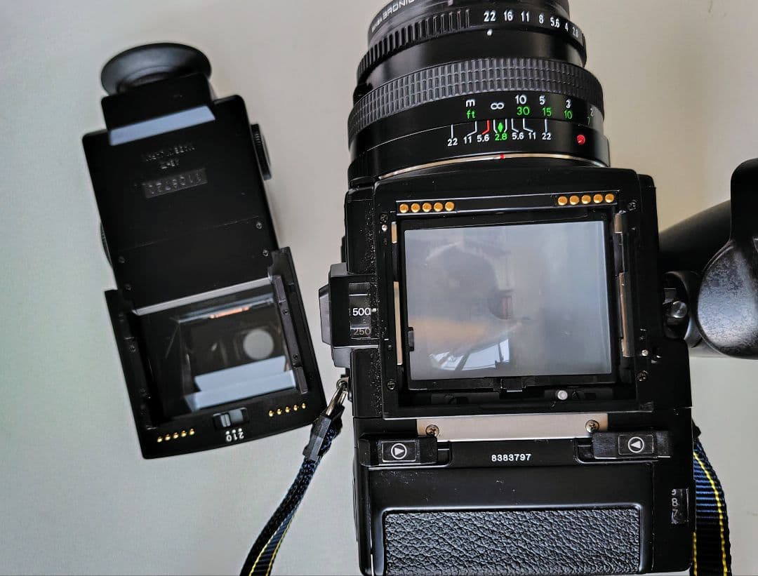 フィルムカメラ Zenza Bronica ETR Si + ZENZANON-PE 75mm