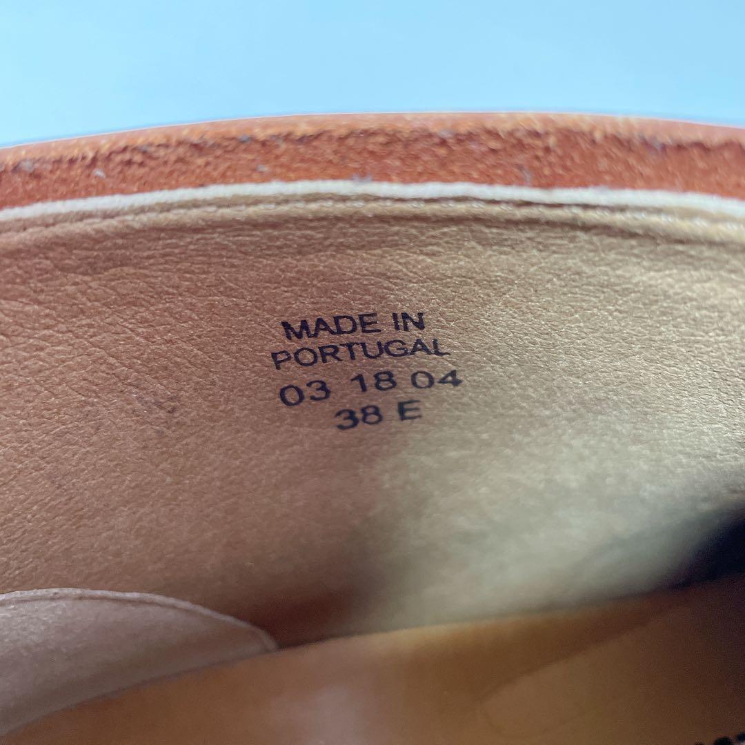 ビルケンシュトック ベニントン 38 ショートブーツ ブラウン サイドジップ本革