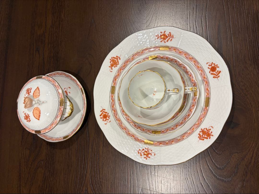 ヘレンド　アポニー　オレンジ