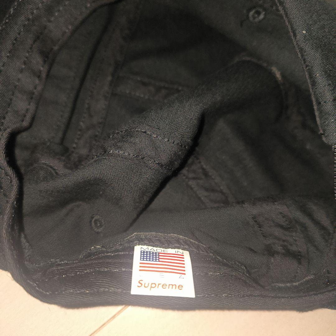 Supremeキャップ　ブラック