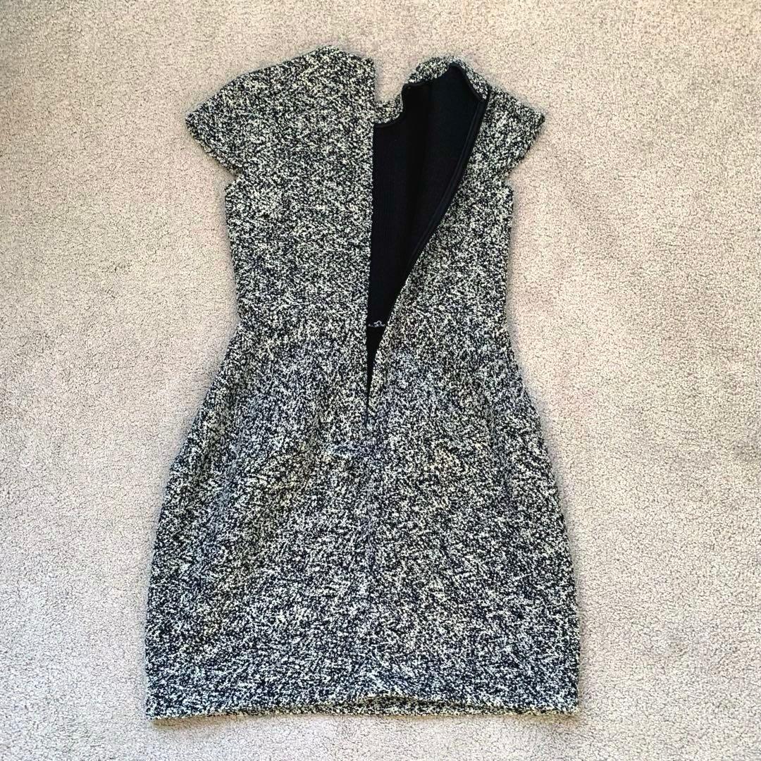 はな　YOKO CHAN ヨーコチャン　アンゴラ混　ワンピース　コクーン