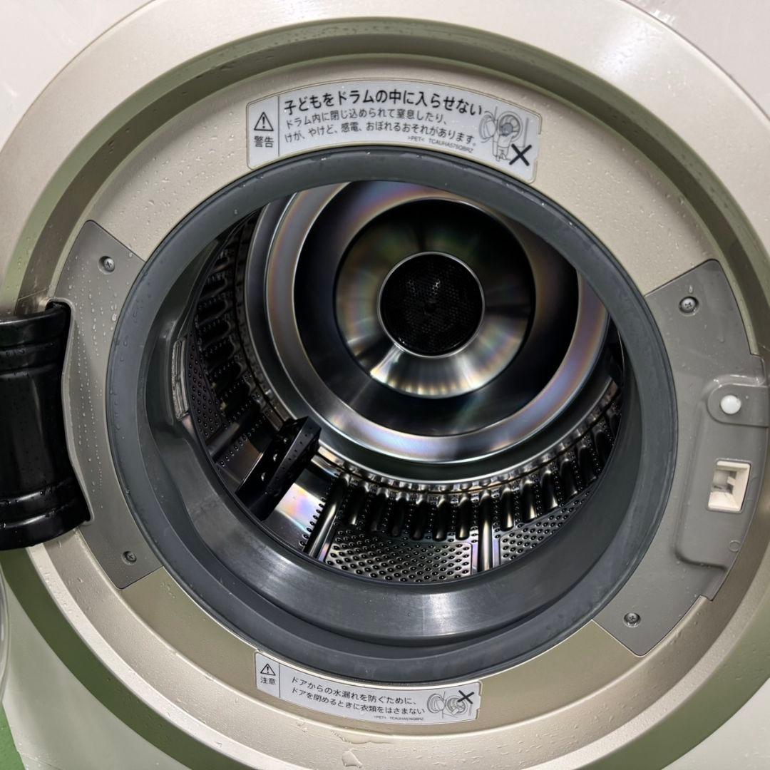 291↑送料設置無料 シャープドラム式洗濯機　乾燥機能付き　10㌔