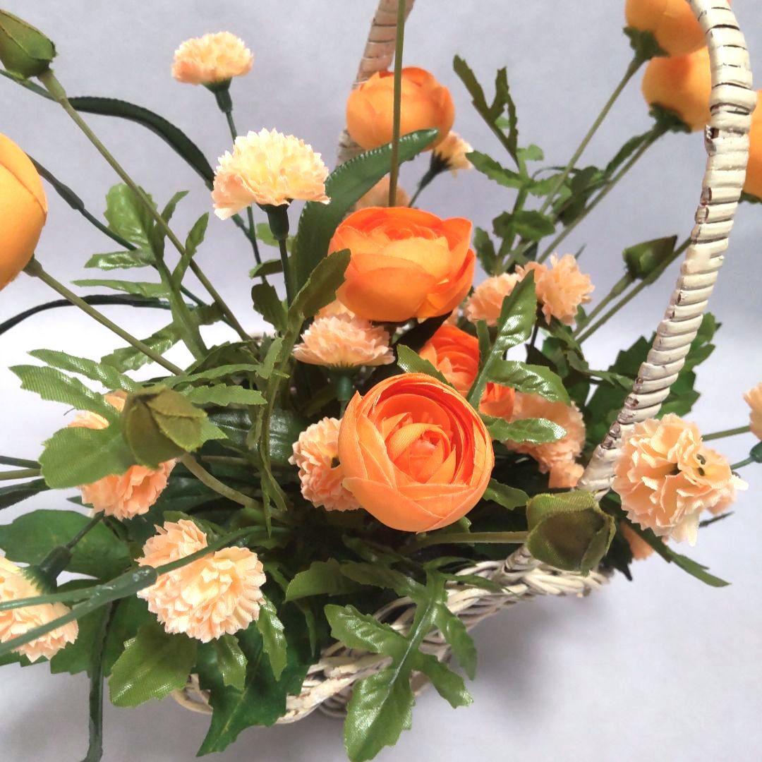 エミリオ・ロバ アレンジメント オレンジ系