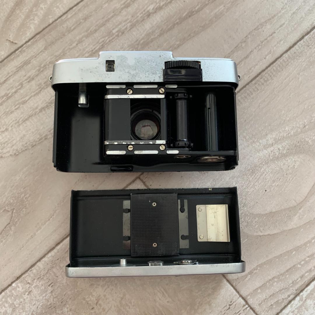 【現状品】オリンパス OLYMPUS PEN-D フィルムカメラ ケース付 レア