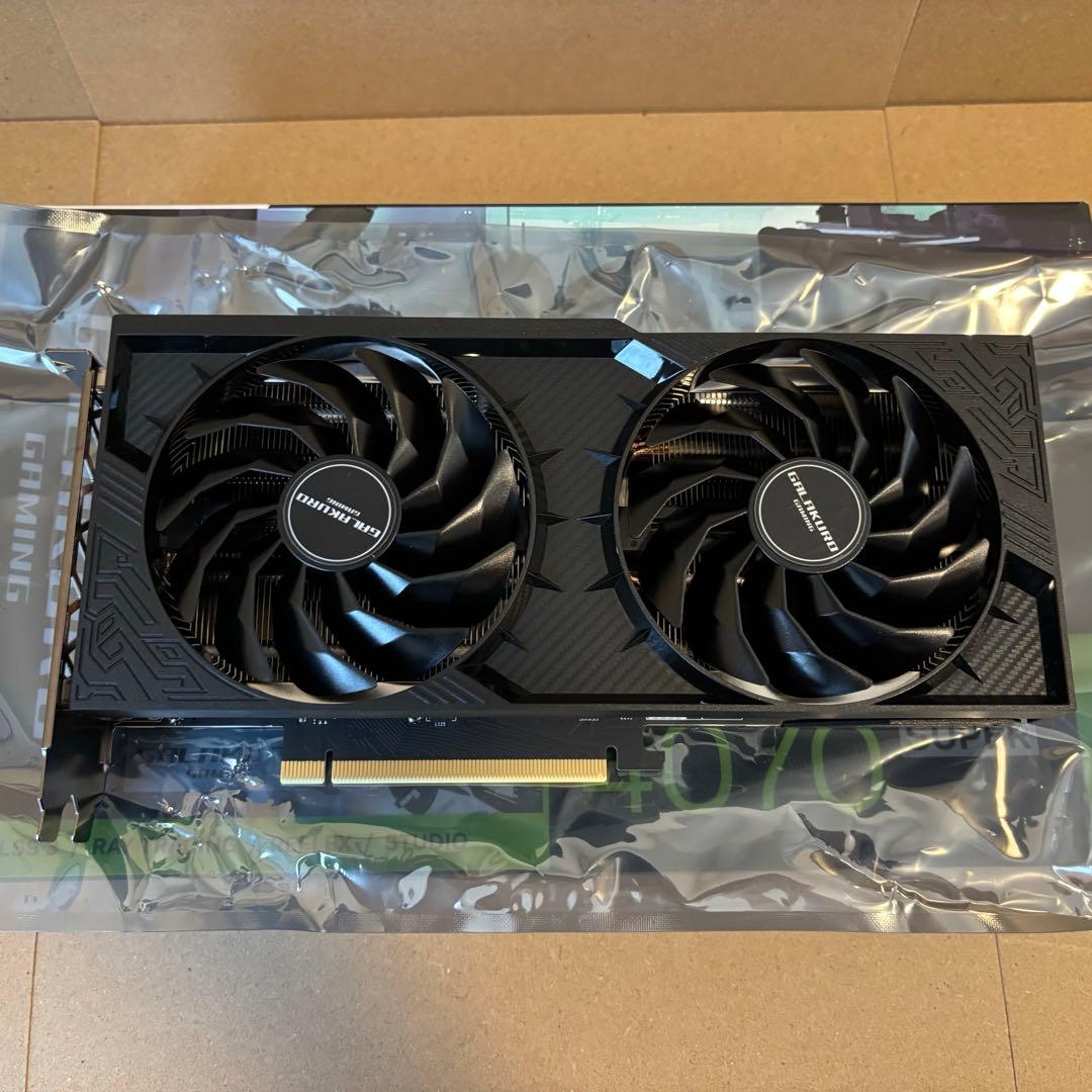 玄人志向 RTX 4070 SUPER 12GB 美品 国内正規品