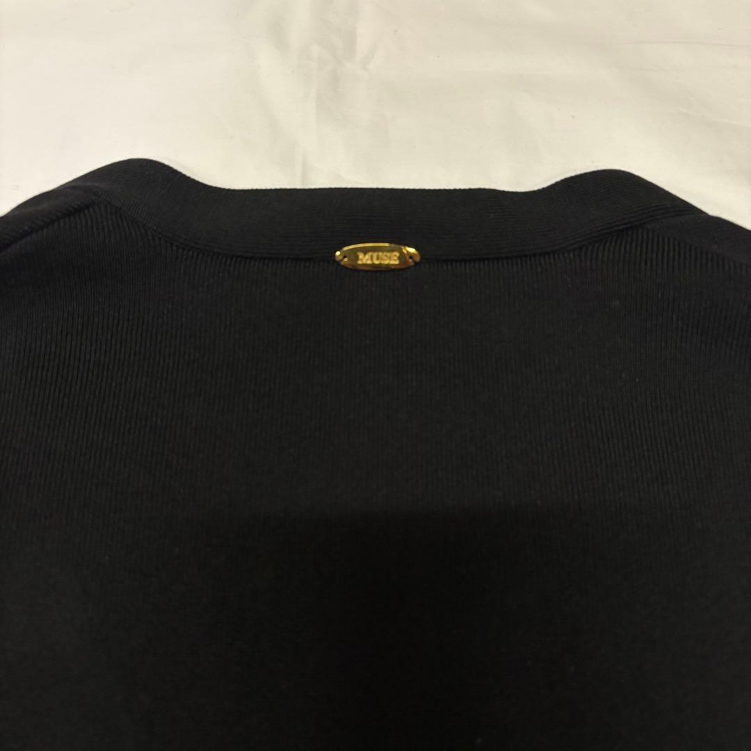 Deuxieme Classe Future カーディガン　ブラック