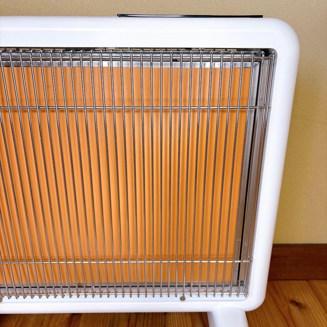 【良品】 サンルミエ E800L-TM3 タイマー付 遠赤外線暖房器 ホワイト