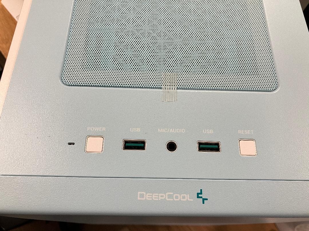 Corsair CV650電源・DeepCool MACUBE110ケース