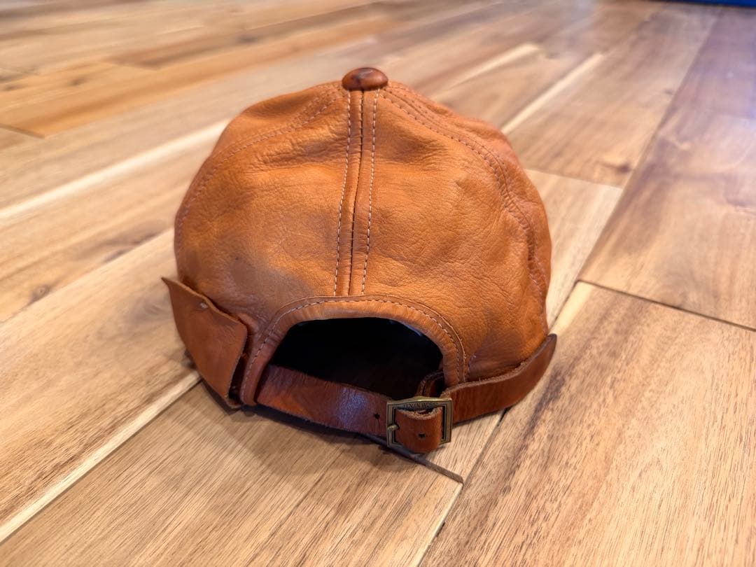 r*h様 天神ワークス Tenjin Works レザートラッカーキャップ 茶