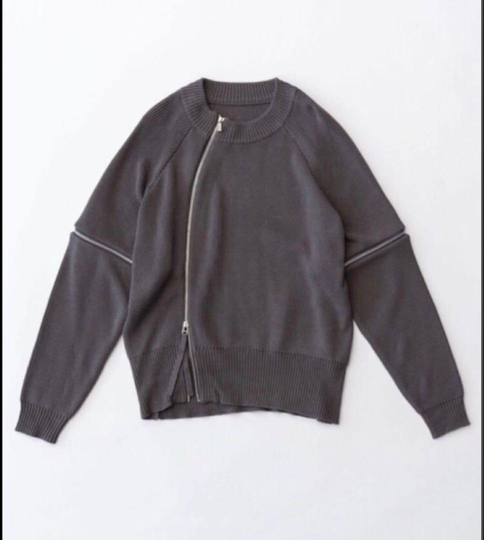 yuu★MAISON SPECIAL メゾンスペシャル ファスナー ニット