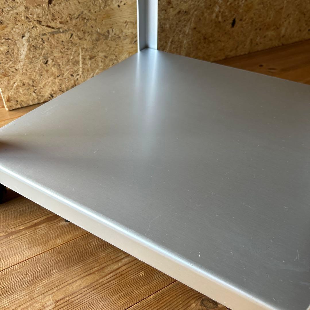 無印良品 アルミ ローテーブル ワゴン (小) サイドテーブル