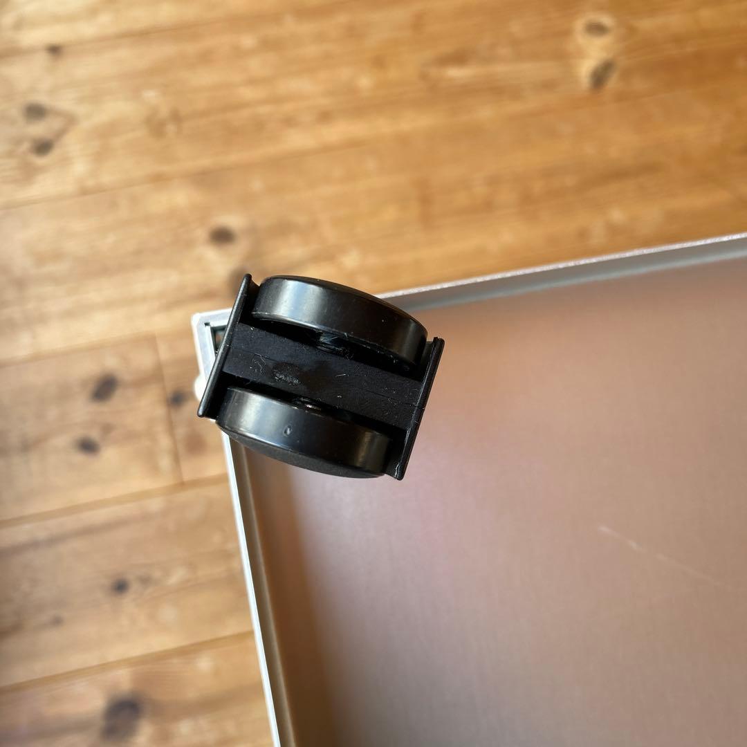 無印良品 アルミ ローテーブル ワゴン (小) サイドテーブル