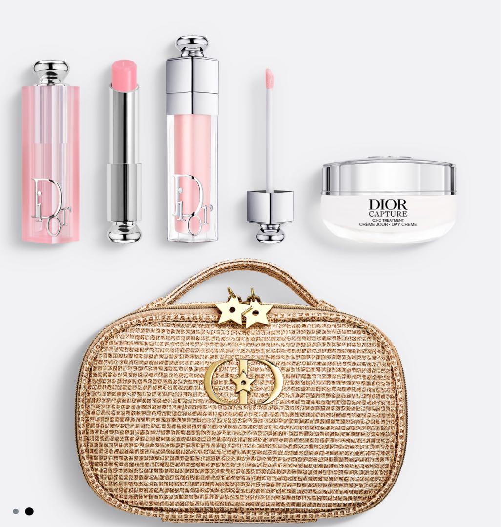 新品未開封　ディオール ホリデー オファー　ポーチ　アディクト リップ グロウ