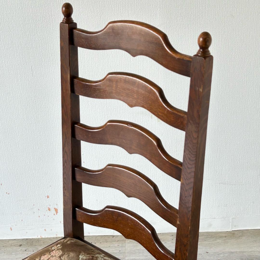 イギリス アンティーク 家具 ラダー チェア 1960年頃 椅子 585A3