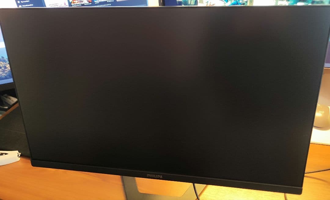 Philips 24インチ WQHDモニター アーム付属可(要説明確認)