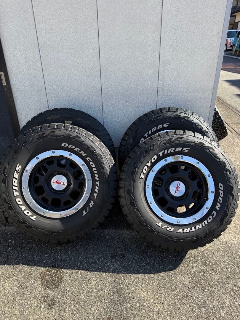 US TRD 純正16インチ タイヤ・ホイールセット５本セット