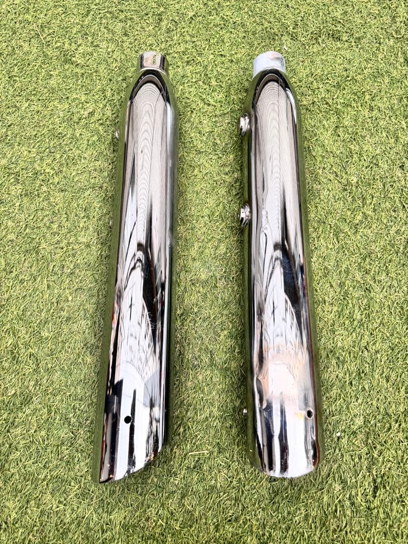 ステンレススチール ストレートデュアルエンドマフラー