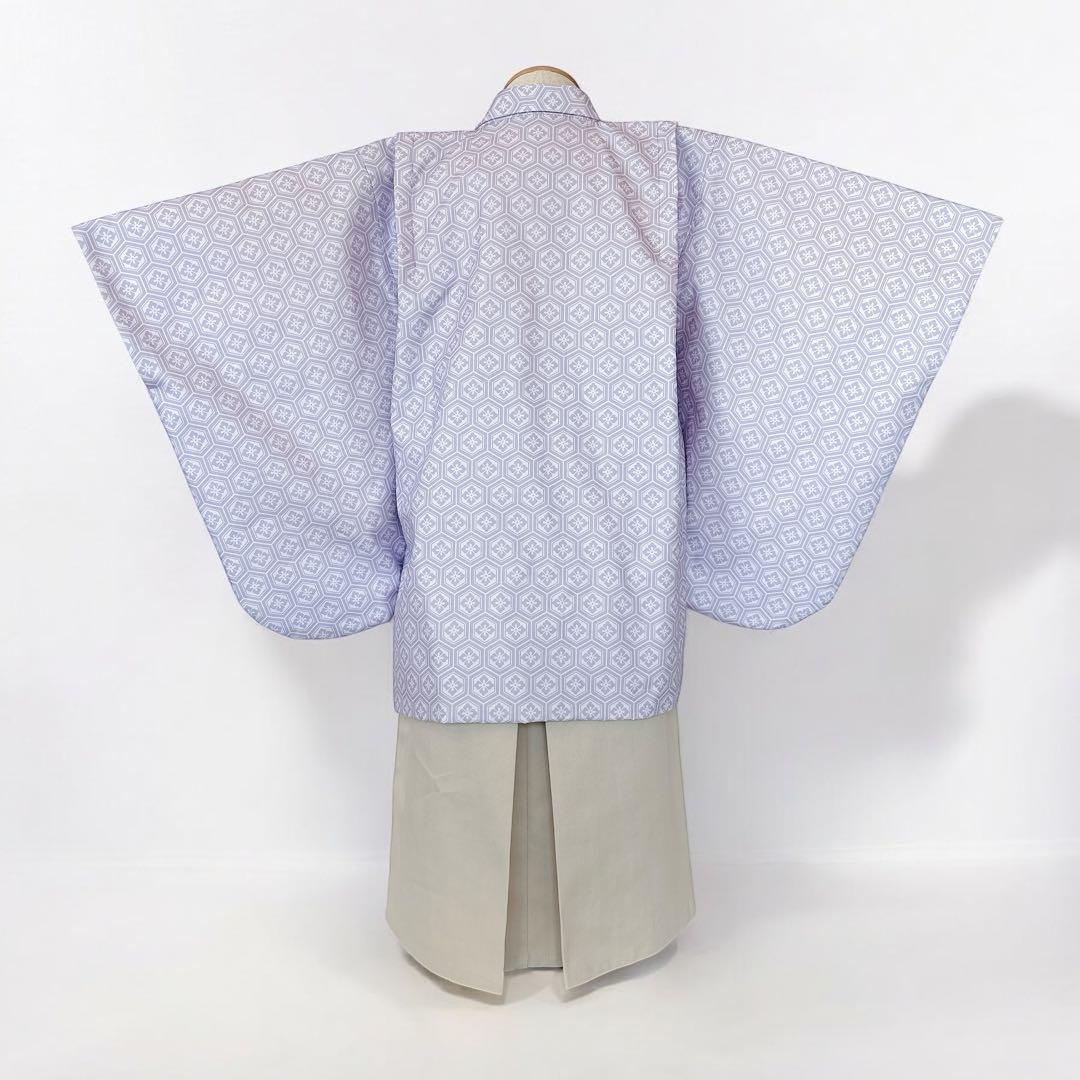 ［亀甲花菱］5歳 七五三 ꕤ 羽織袴5点セット
