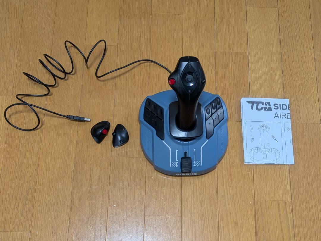スラストマスター TCA Sidestick Airbus Edition