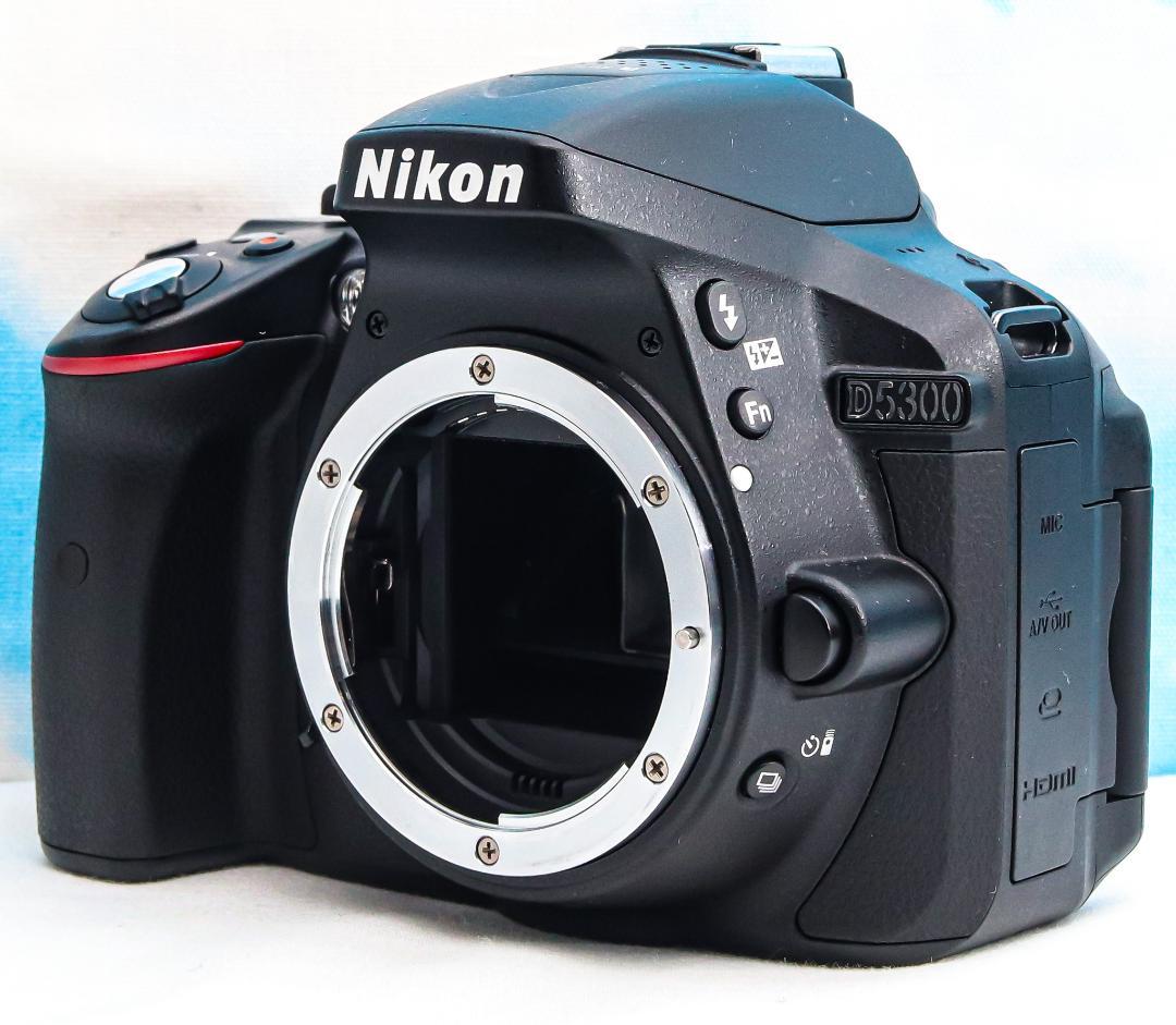 ニコン Nikon D5300⭐️WIFI機能搭載！⭐️一眼レフ⭐️初心者セット