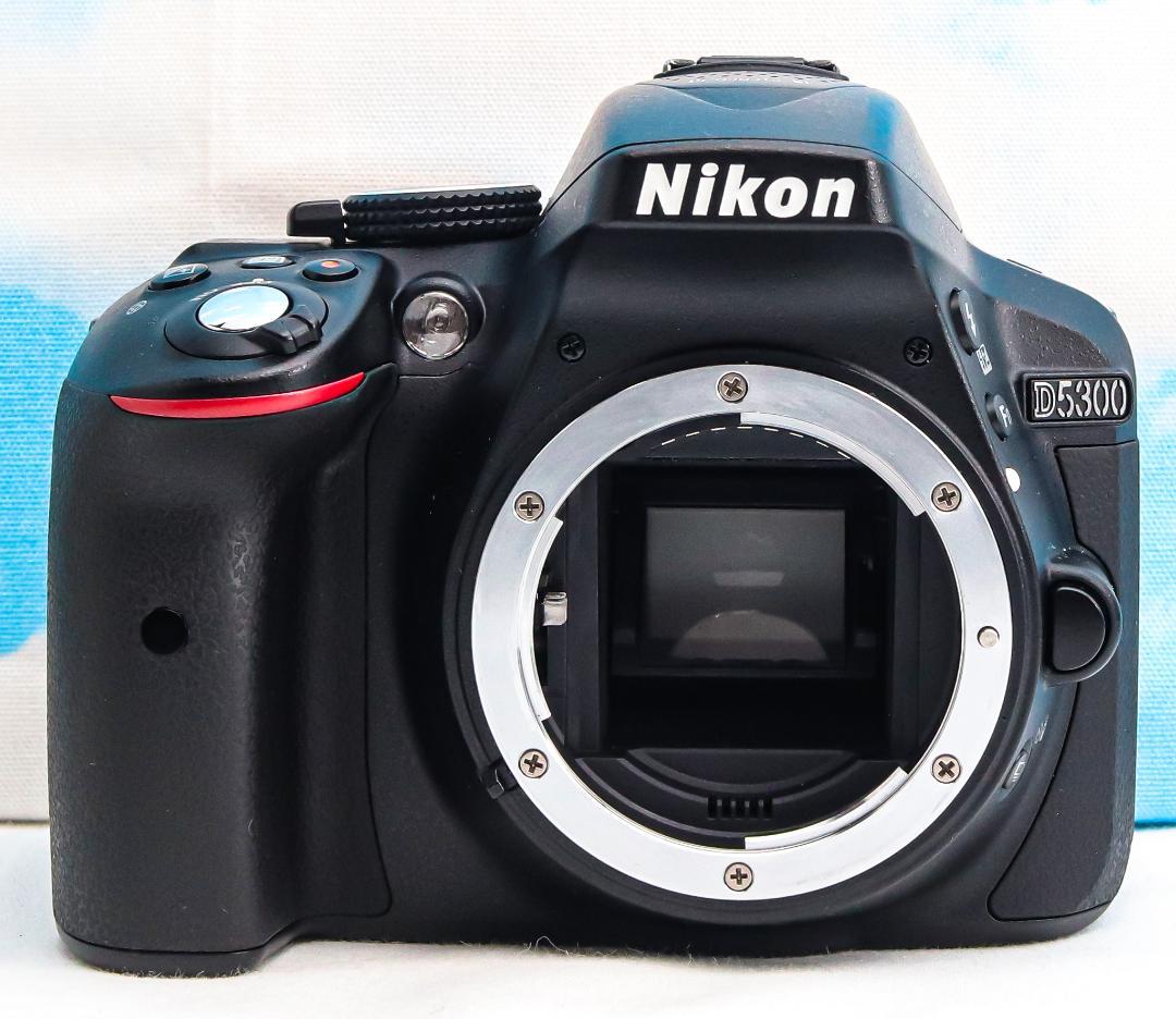ニコン Nikon D5300⭐️WIFI機能搭載！⭐️一眼レフ⭐️初心者セット